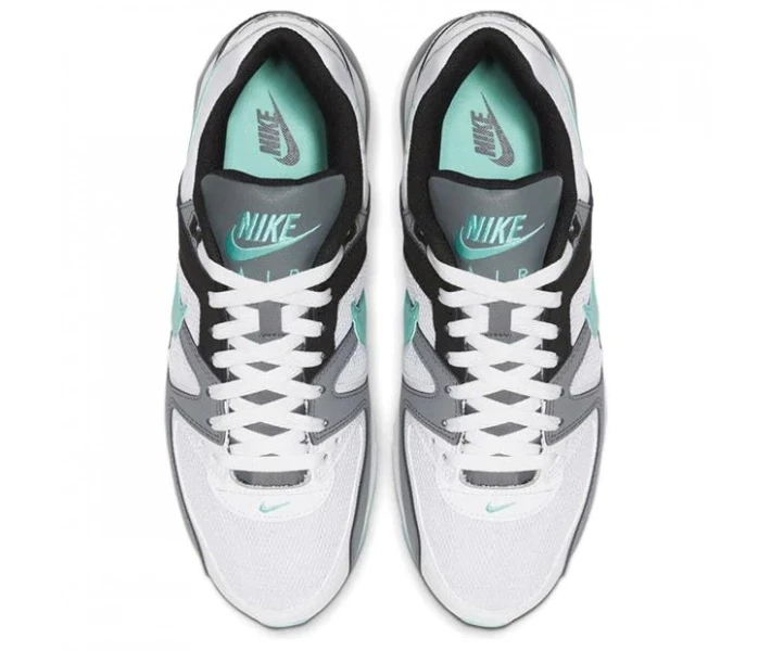 Фото - чоловічий кросівок Кросівки Nike Air Max Command Trainers White/Green/Gry 42.5