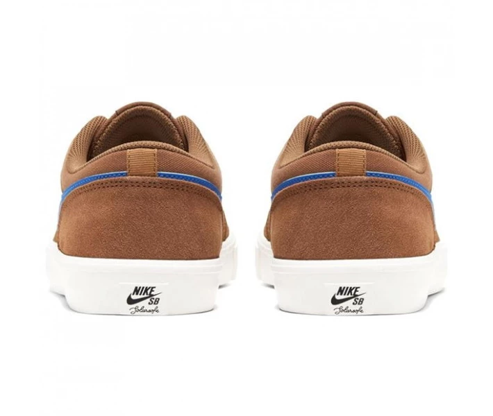 Фото - чоловічий кед Кеди Nike SB Solarsoft Portmore 2 Skate Brown/Blue 44