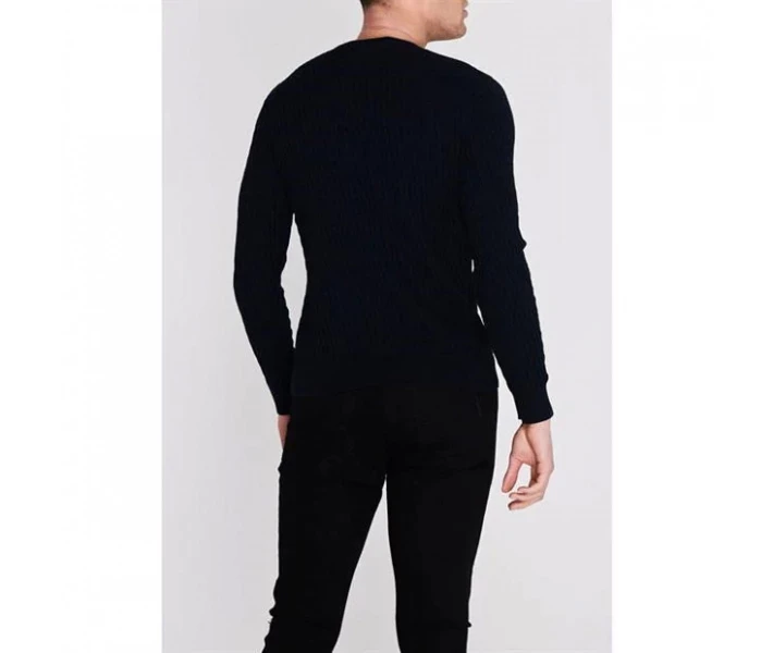 Фото - чоловічий джемпер Джемпер Linea Casson Crew Navy S