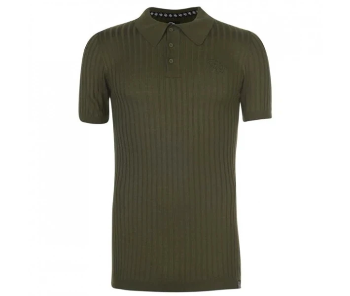 Фото - чоловіче поло Поло Fabric Embroidered Logo KHAKI XL