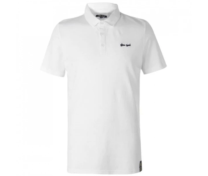 Фото - чоловіче поло Поло Gio Goi Embroidered White S