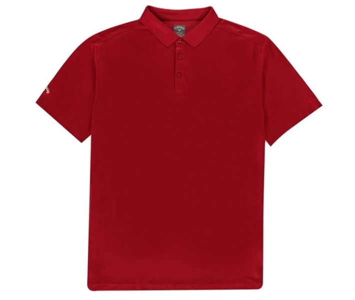 Фото - чоловіче поло Поло Callaway Micro Tango Red M