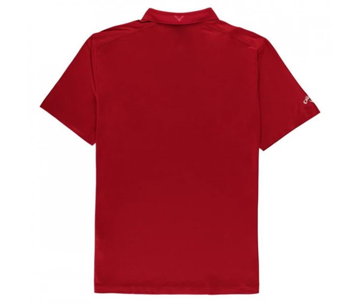 Фото - чоловіче поло Поло Callaway Micro Tango Red M