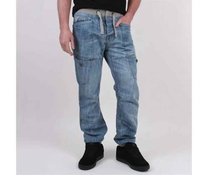 Фото - чоловічі джинси Джинси No Fear Cuffed Light Wash 34W 32L
