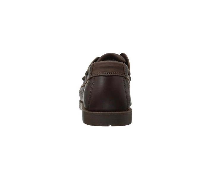 Фото - чоловічий мокасин Мокасини Timberland Piper Cove Leather Boat Shoe Dark Brown Full Grain 43.5