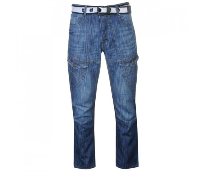 Фото - чоловічі джинси Джинси No Fear Belted Cargo Mid Wash 38W 32L