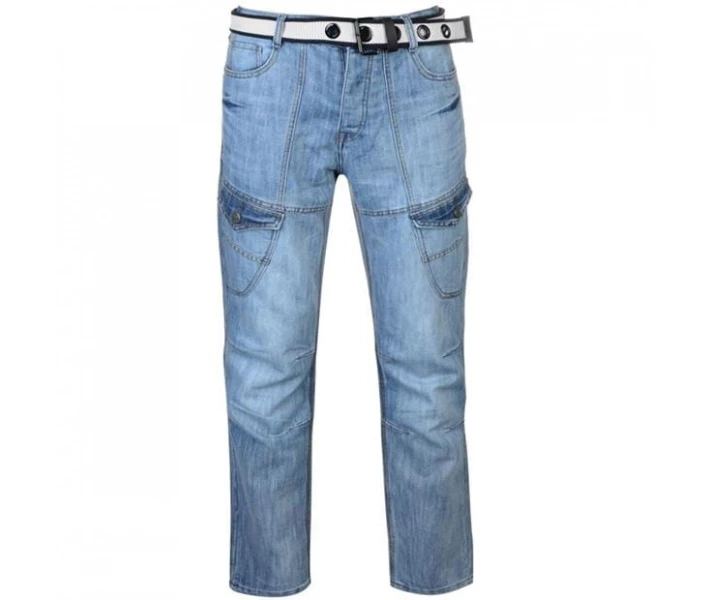 Фото - чоловічі джинси Джинси No Fear Belted Cargo Light Wash 32W 34L