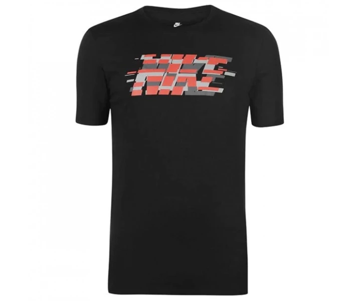 Фото - чоловічу футболку Футболка Nike Distorted QT T-Shirt Black L