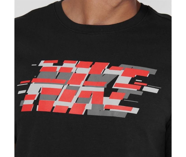 Фото - чоловічу футболку Футболка Nike Distorted QT T-Shirt Black L