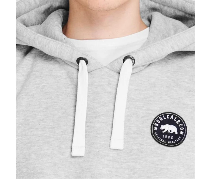 Фото - чоловіче худі Худі SoulCal Signature OTH Grey Marl S