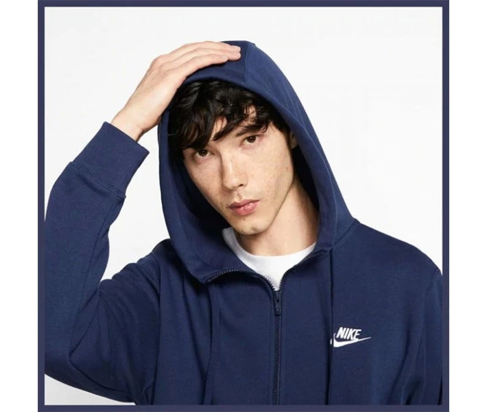 Фото - чоловіче худі Худі Nike Fundamentals Full Zip Navy L