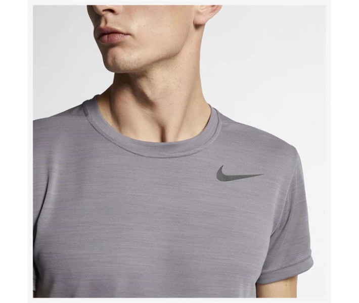 Фото - чоловічу футболку Футболка Nike Breathe Short Sleeve Charcoal L