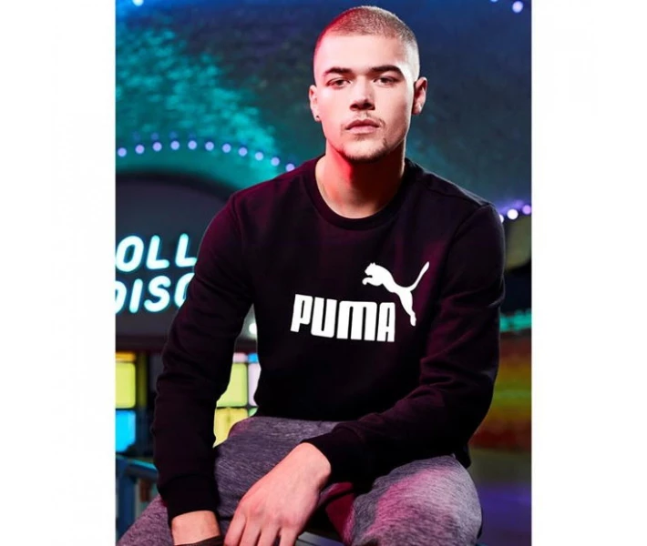 Фото - чоловіче худі Худі Puma No1 Crew Sweater Black XL