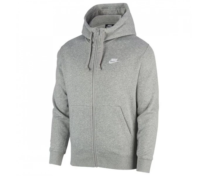 Фото - чоловіче худі Худі Nike Fundamentals Full Zip Grey M