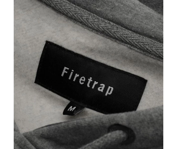 Фото - чоловіче худі Худі Firetrap Graphic OTH Grey Marl S