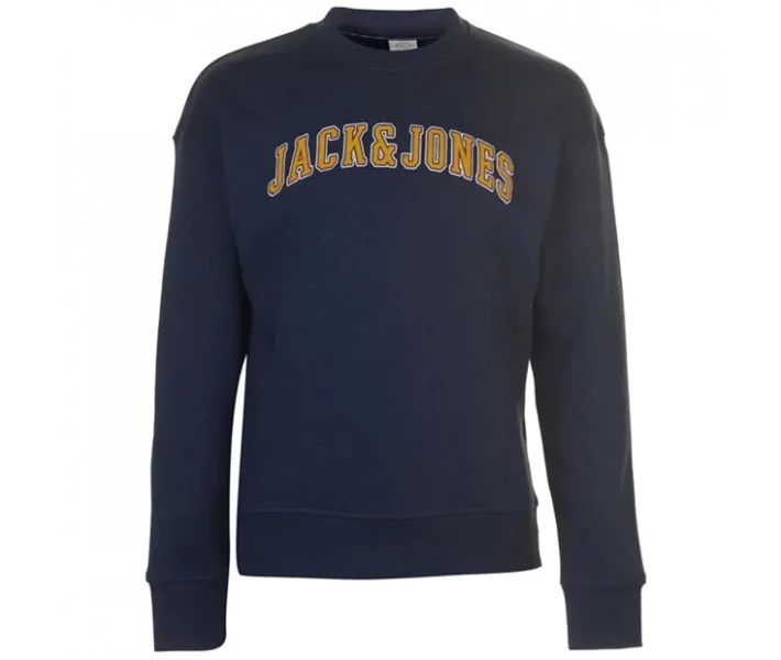 Фото - чоловіче худі Худі Jack and Jones Originals Harvey Crew Sweater Total Eclipse S