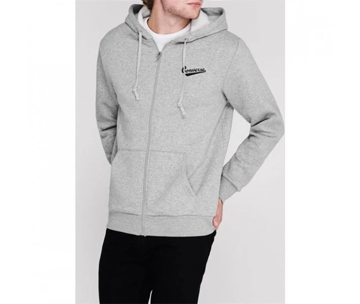 Фото - чоловіче худі Худі Converse Nova Zip V Gry Hthr 035 XS