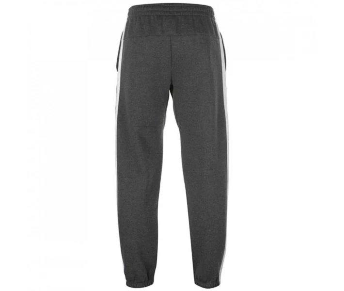 Фото - чоловічі спортивні штани Спортивні штани Lonsdale 2 Stripe Charcoal / White L
