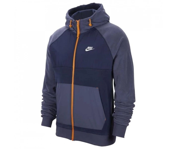 Фото - чоловіче худі Худі Nike Winter Zip HoodSn94 Navy XXL