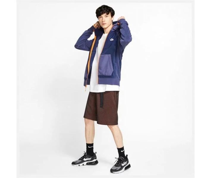Фото - чоловіче худі Худі Nike Winter Zip HoodSn94 Navy XXL