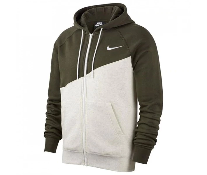 Фото - чоловіче худі Худі Nike HBR SwooshHoodSn94 Green / Grey S