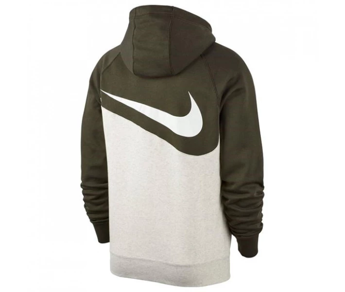 Фото - чоловіче худі Худі Nike HBR SwooshHoodSn94 Green / Grey S
