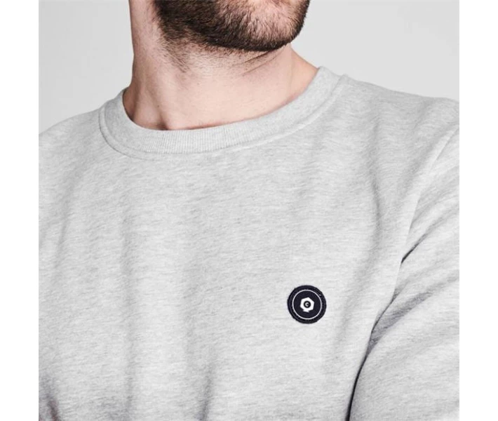 Фото - чоловічий джемпер Джемпер Jack and Jones Crew Andres Sweater Lt Grey Mel L