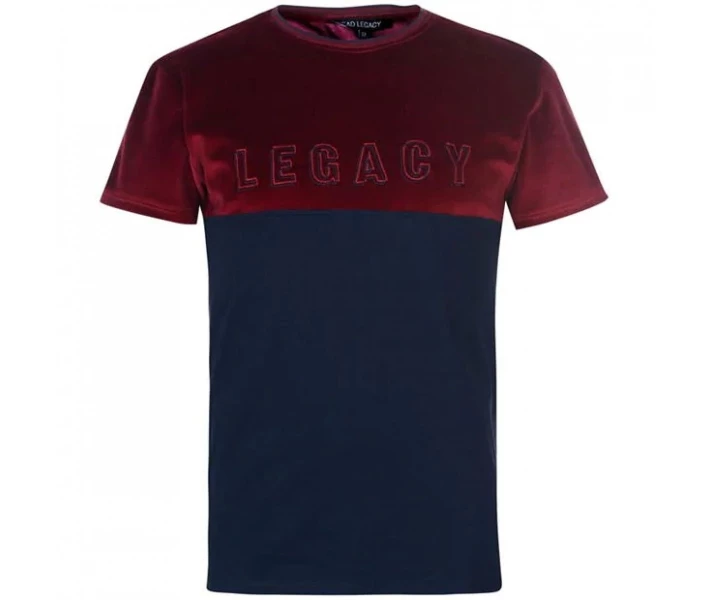 Фото - чоловічу футболку Футболка Dead Legacy Velour Burgundy/Navy L