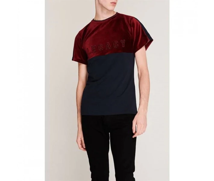 Фото - чоловічу футболку Футболка Dead Legacy Velour Burgundy/Navy L
