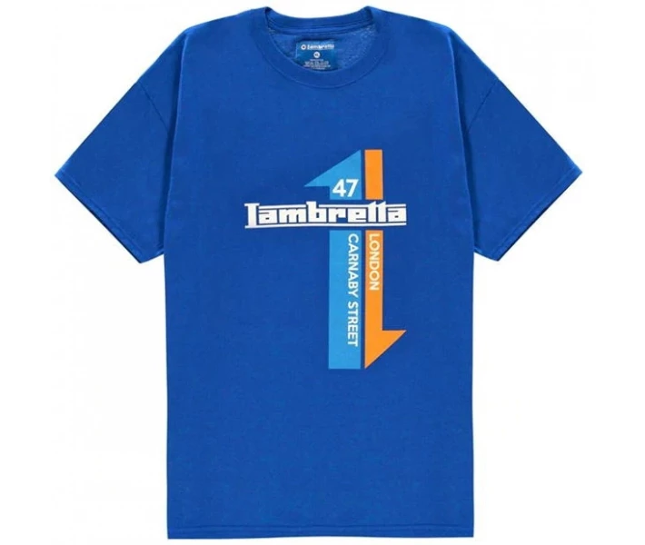 Фото - чоловічу футболку Футболка Lambretta Graphic Deep Royal S