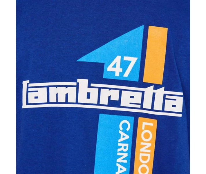 Фото - чоловічу футболку Футболка Lambretta Graphic Deep Royal S