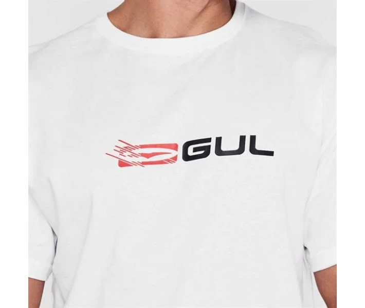 Фото - чоловічу футболку Футболка Gul Large Logo White/Black M