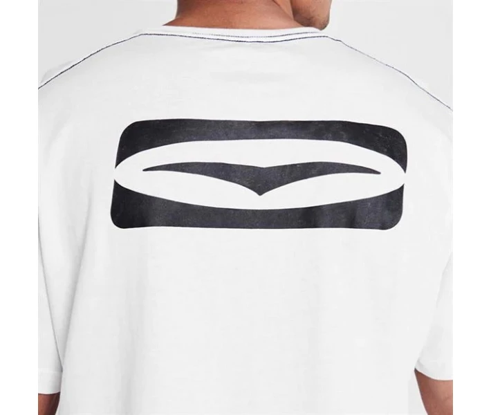 Фото - чоловічу футболку Футболка Gul Large Logo White/Black M