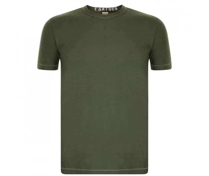 Фото - чоловічу футболку Футболка Champion Neck Washed Olive XXL