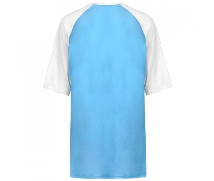 Фото - чоловічу футболку Футболка Champion Raglan Sleeve Turq XXXL