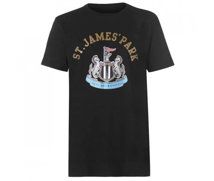 Фото - чоловічу футболку Футболка Source Lab Newcastle United Crest Black M