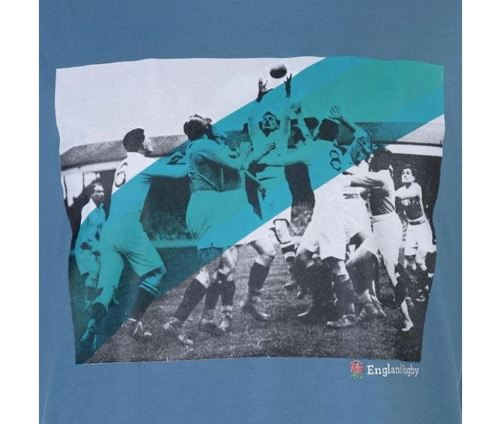 Фото - чоловічу футболку Футболка RFU Graphic Blue Photo M