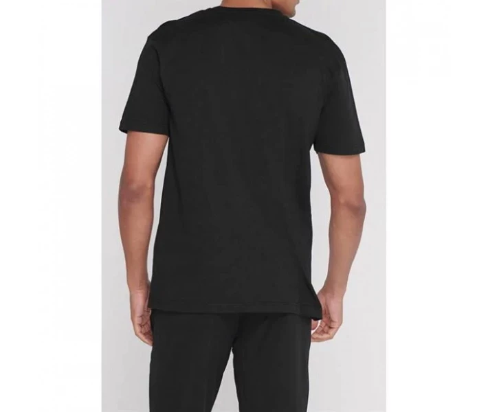 Фото - чоловічу футболку Футболка Slazenger Banger Plain Black XXL