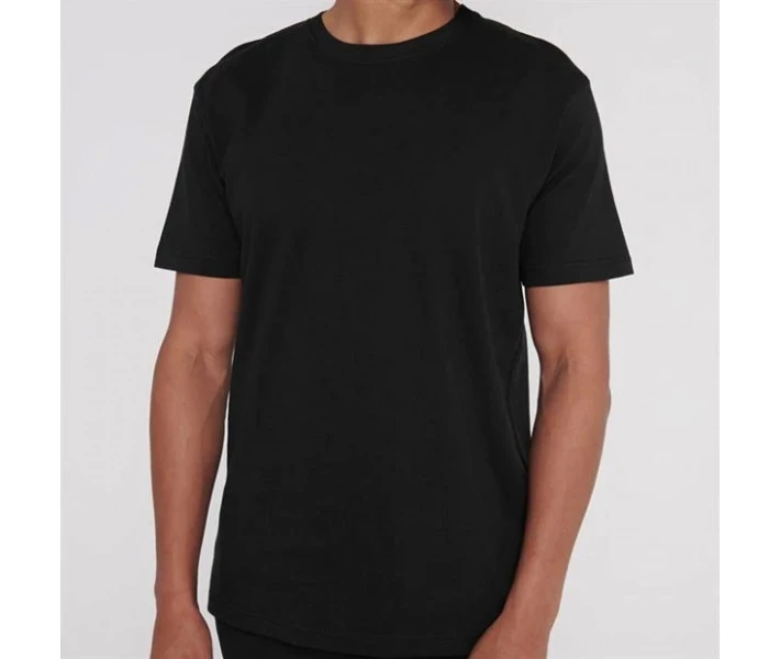 Фото - чоловічу футболку Футболка Slazenger Banger Plain Black XXL