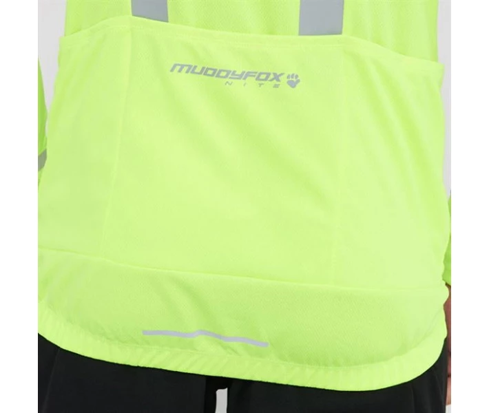 Фото - чоловічу спортивну кофту Спортивна кофта Muddyfox Nite Windproof Jersey Yellow XXL