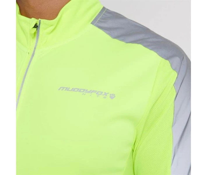 Фото - чоловічу спортивну кофту Спортивна кофта Muddyfox Nite Windproof Jersey Yellow XXL