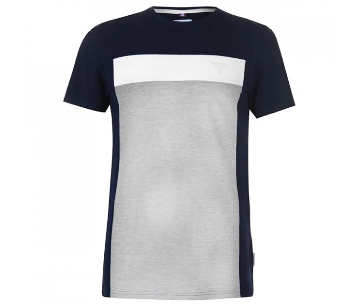Фото - чоловічу футболку Футболка Soviet Chest Stripe Grey/Navy M