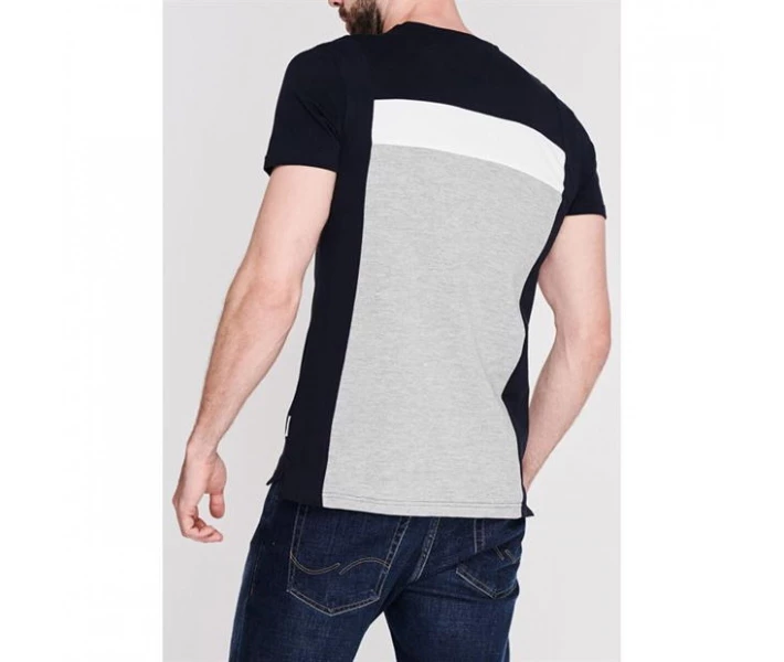 Фото - чоловічу футболку Футболка Soviet Chest Stripe Grey/Navy M