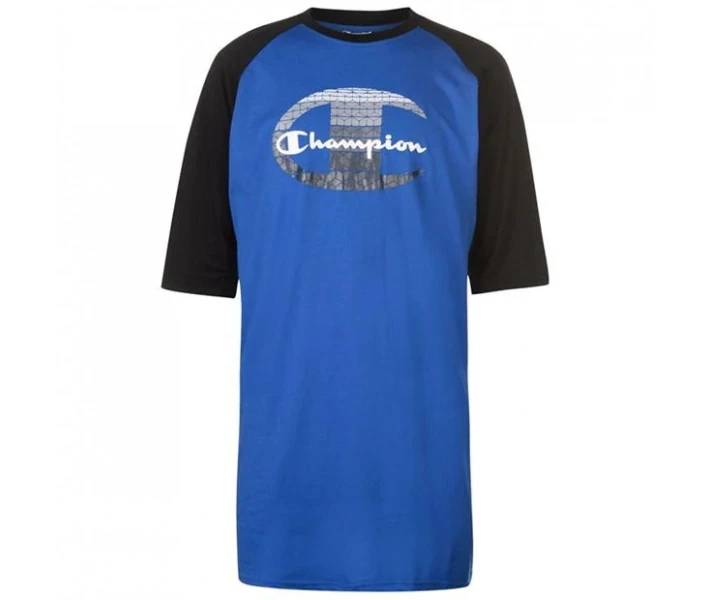 Фото - чоловічу футболку Футболка Champion Raglan Sleeve Royal 2XL Tall