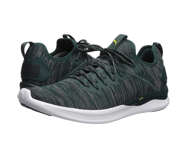Фото - чоловічий кросівок Кросівки PUMA Ignite Flash evoKNIT Green 41