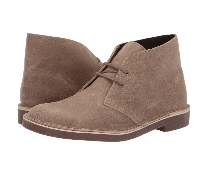 Фото - чоловічий черевик Черевики Clarks Bushacre 2 Taupe 44.5