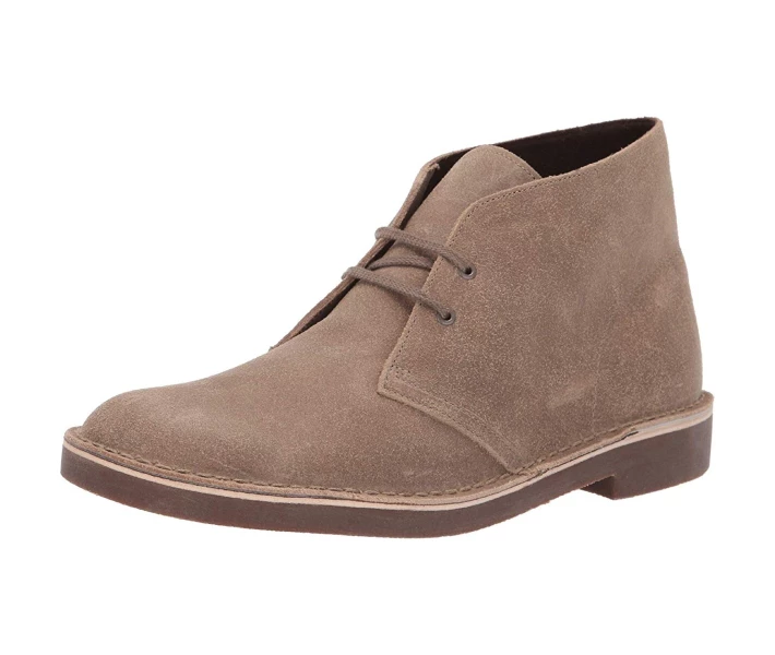 Фото - чоловічий черевик Черевики Clarks Bushacre 2 Taupe 44.5