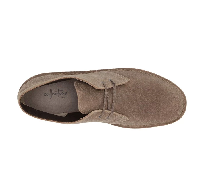 Фото - чоловічий черевик Черевики Clarks Bushacre 2 Taupe 44.5
