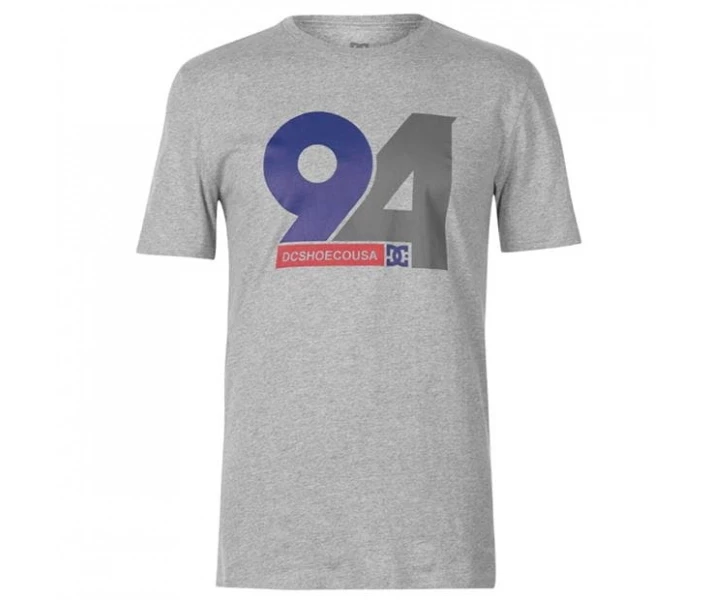Фото - чоловічу футболку Футболка DC 94 Solid Grey Heather M