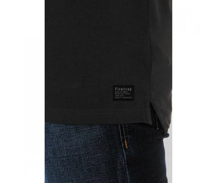 Фото - чоловіче поло Поло Firetrap Beam Pirate Black XXL